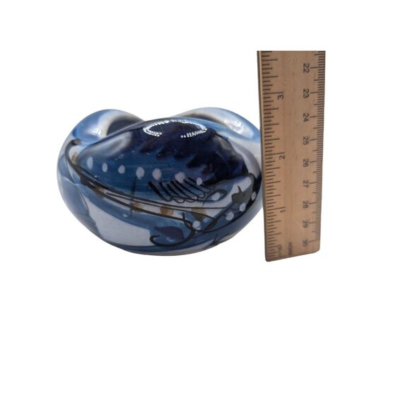 Mid 20th Century A. J. Tonala Mexico Bowl/ Ashtray with Bird Signed - Picture 5 of 12